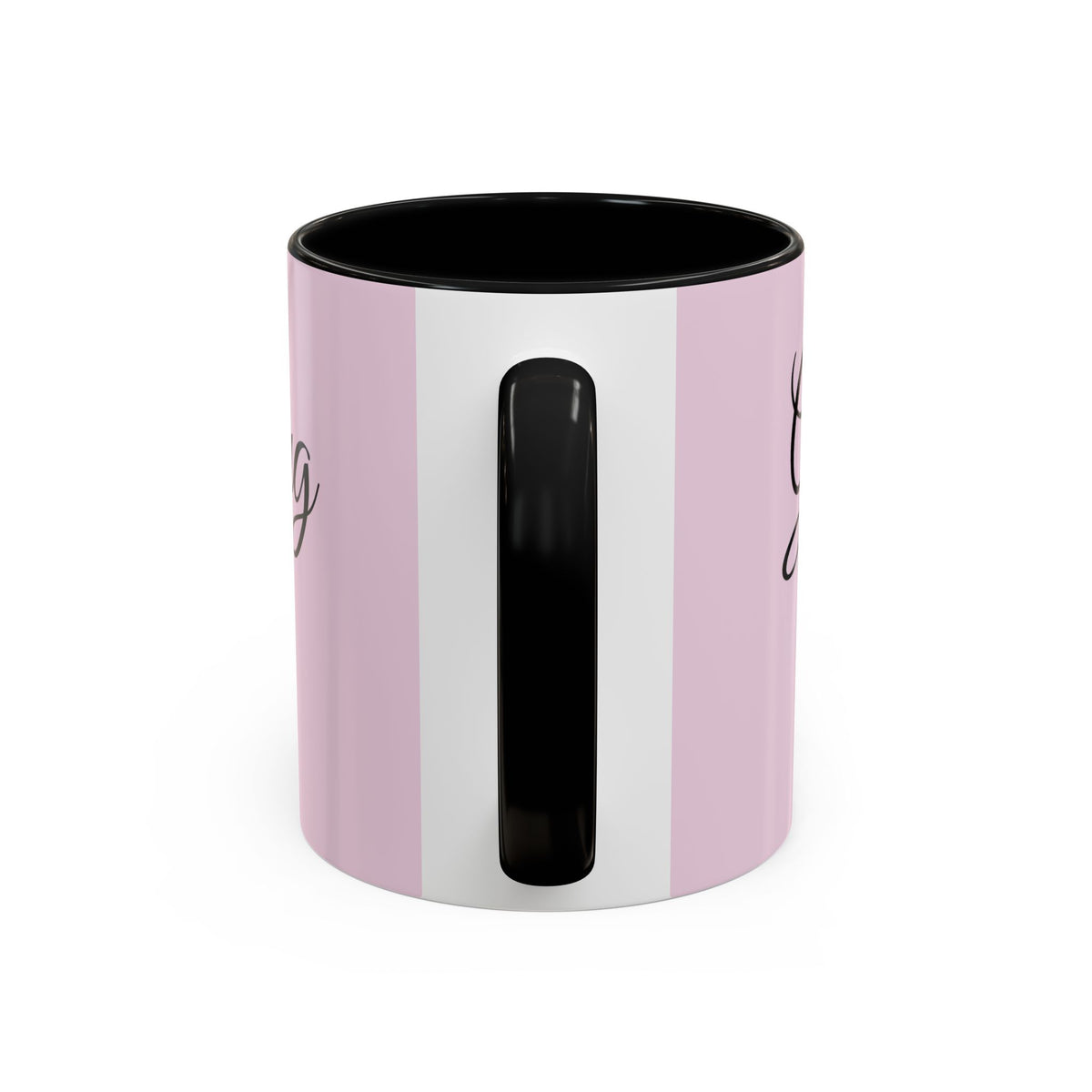 Good Morning Princess Accent Coffee Mug — Pink Script 11/15oz