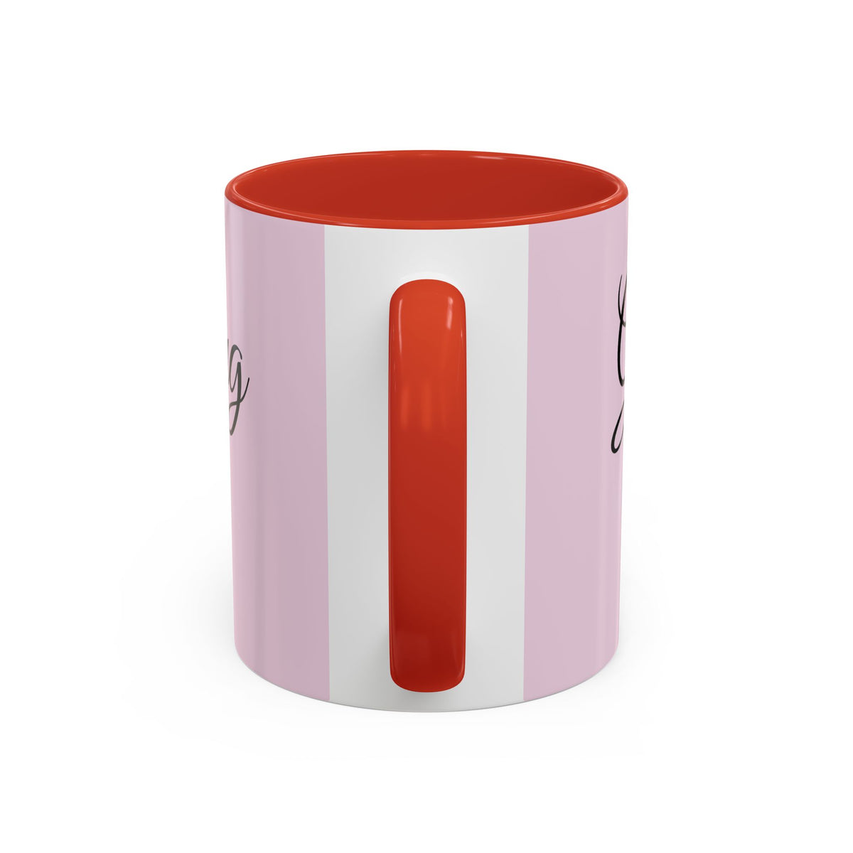 Good Morning Princess Accent Coffee Mug — Pink Script 11/15oz
