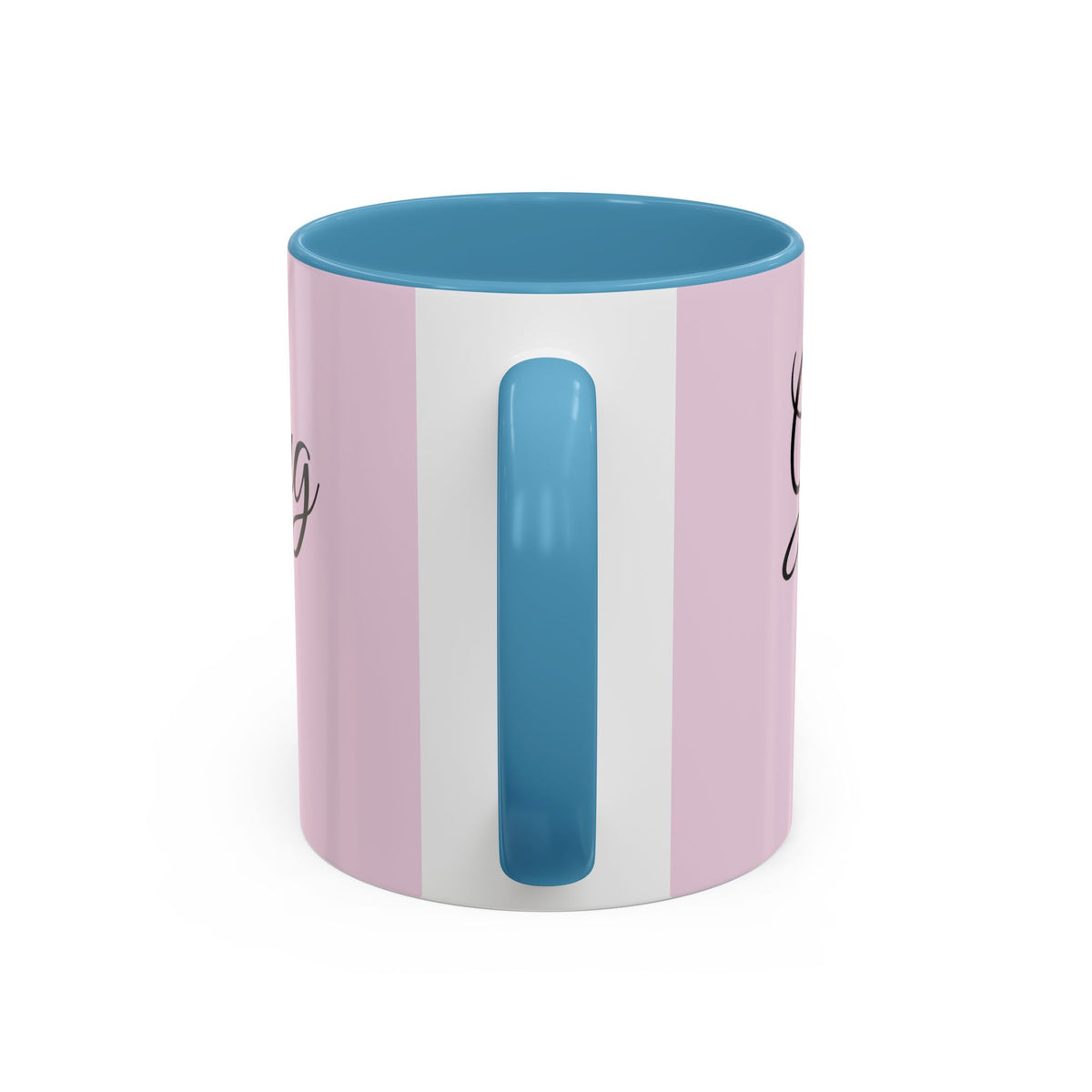 Good Morning Princess Accent Coffee Mug — Pink Script 11/15oz